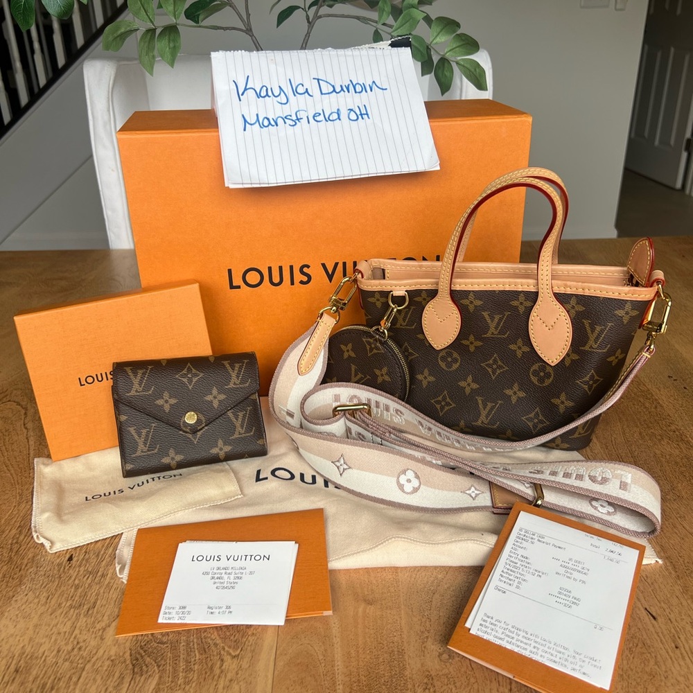 SET! Neverfull BB and wallet